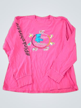 Pink Long-Sleeve T-Shirt