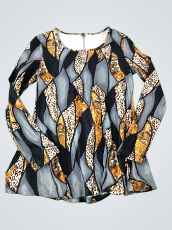 Animal Print Blouse