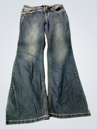 Flower Flare Jeans