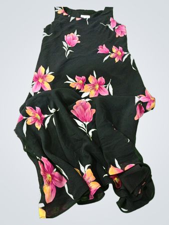 Black Floral Dress