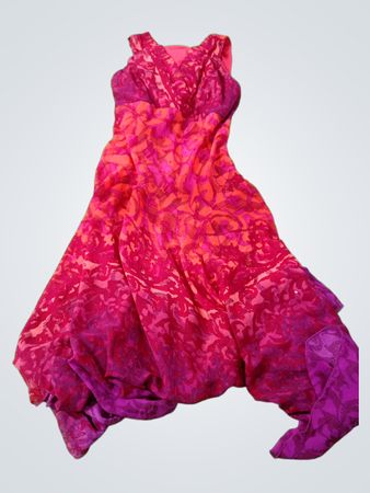 Pink Floral Dress