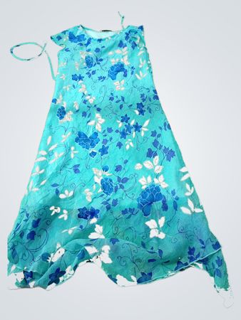 Blue Floral Dress