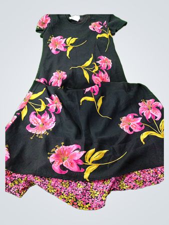 Black Floral Dress