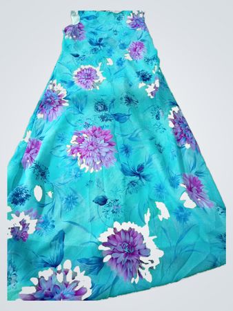 Blue Floral Dress