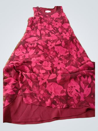 Red Floral Dress