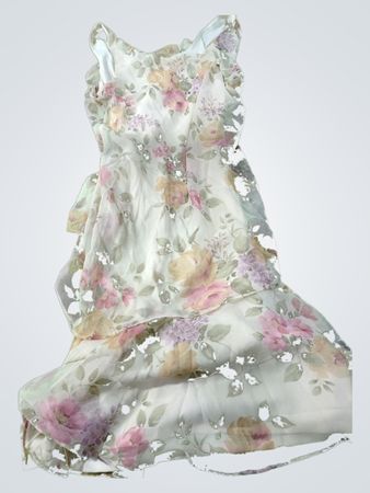Floral Sheer Nightgown