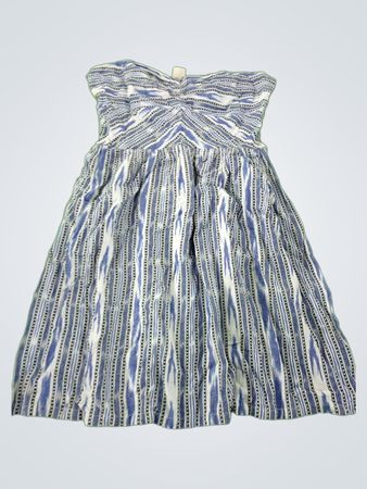 Roxy Blue and White Striped Dress