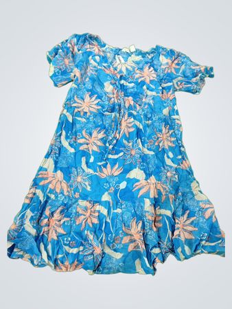 Blue Floral Dress