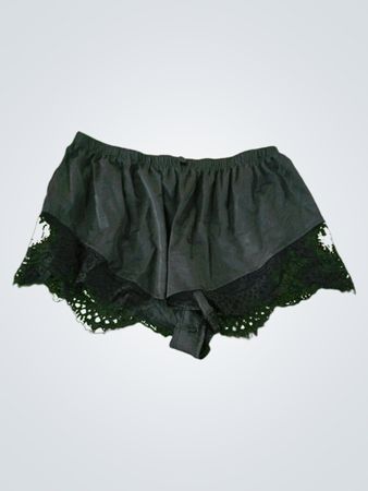 Forever 21 Black Lace Trim Sleep Shorts
