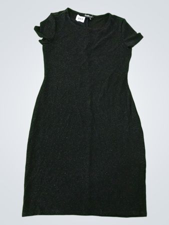 Bebe Black Glitter Dress