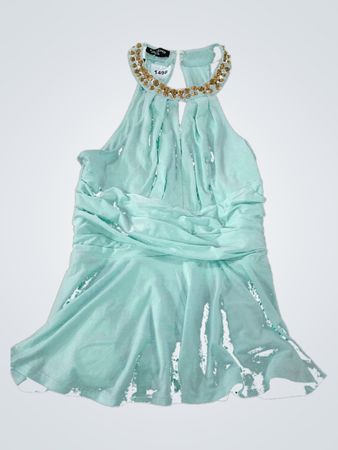 bebe Light Blue Dress