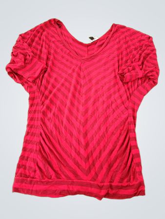 Red Striped Top