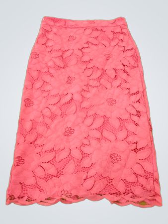 Bebe Lace Pencil Skirt