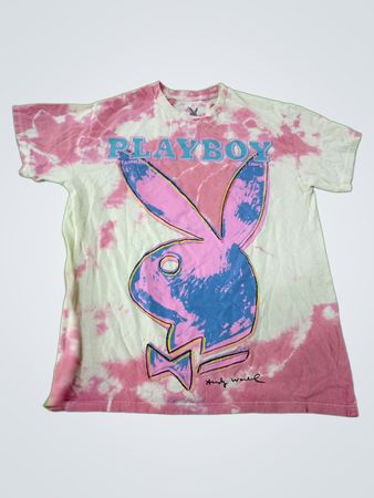 Playboy Andy Warhol Tie-Dye T-Shirt