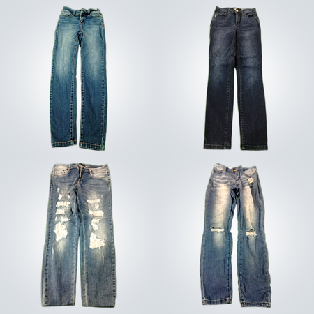 Flared and Skinny Jeans
