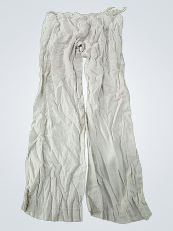 White Cotton Pants