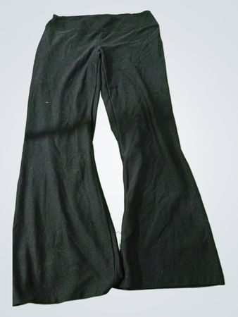 Black Flare Leg Pants