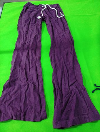 Purple Flared Pants