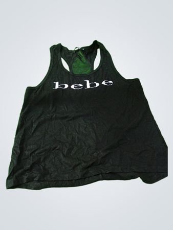 Bebe Black Tank Top