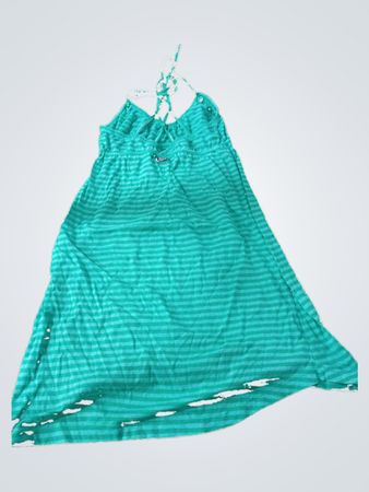 Roxy Green Striped Tank Top