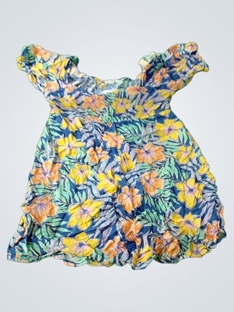 Floral Short Sleeve Dress