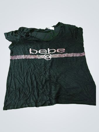 bebe Black Sleeveless Top