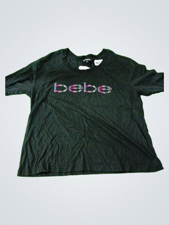 bebe Black T-Shirt