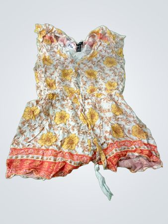 Forever 21 Floral Romper