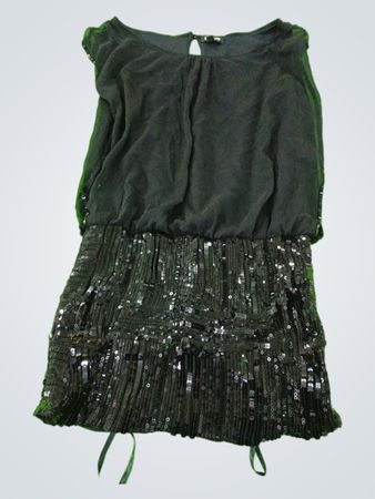 Bebe Black Sequin Dress