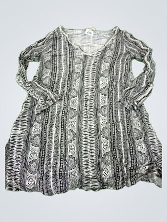 Roxy Long-Sleeve Printed Mini Dress