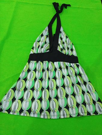 Tennis Ball Pattern Dress