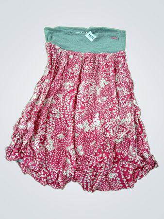 Pink Floral Skirt