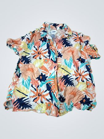 Floral Short Sleeve Shirt