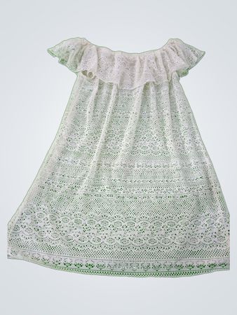 Roxy White Lace Off-the-Shoulder Dress