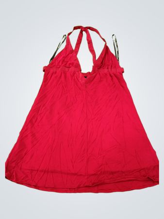 Red Halter Neck Dress