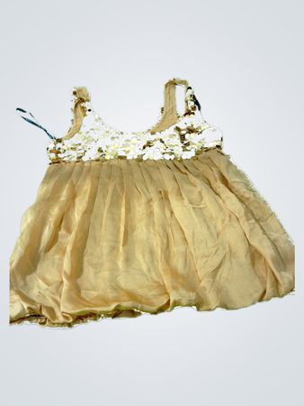 Gold Sequin Top