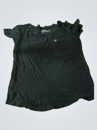 Black Women's Short Sleeve Top