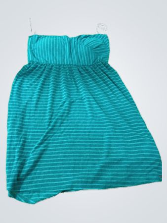 Blue Striped Dress