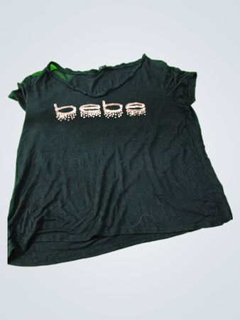 bebe Black T-Shirt