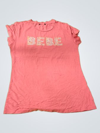 Bebe Pink Embellished T-Shirt