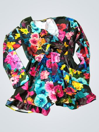 Bebe Floral Print Romper