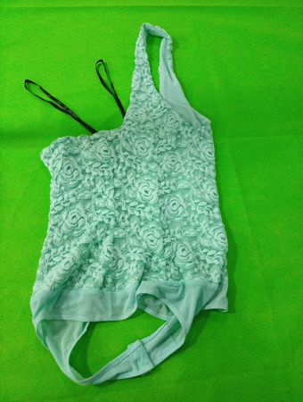 bebe Lace Halter Top