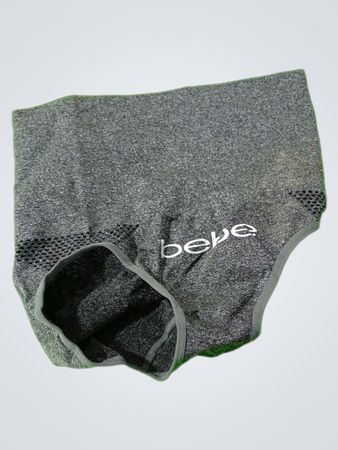 Bebe Grey Seamless High-Waisted Briefs