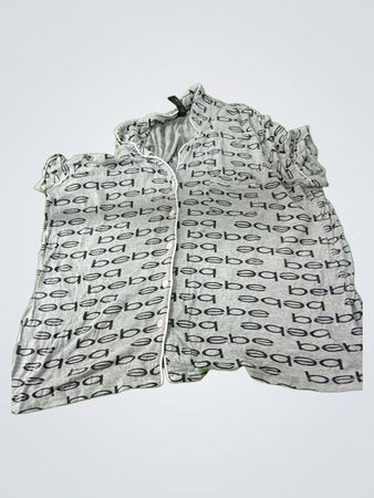 Bebe Gray Pajama Set