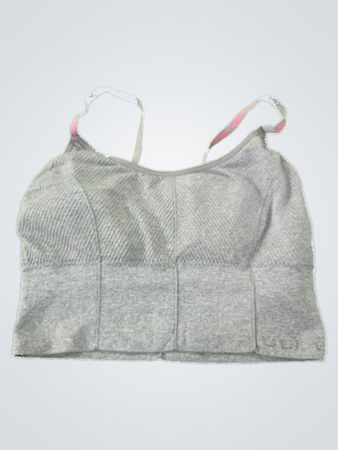 Gray Sports Bra