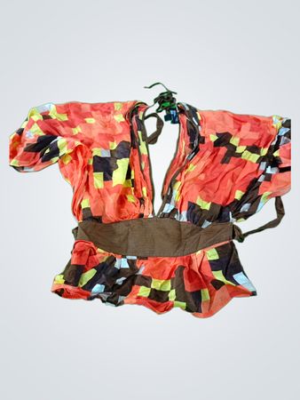 Bebe Kimono Sleeve Blouse