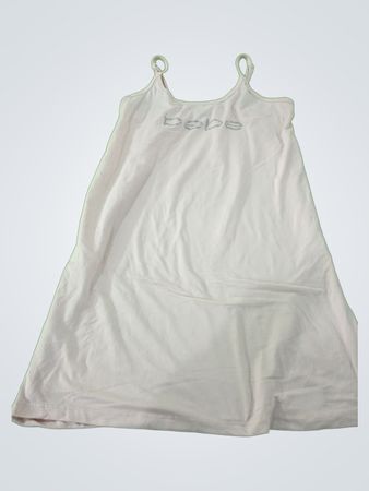 Bebe White Tank Top