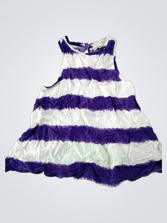 Roxy Striped Button-Down Dress