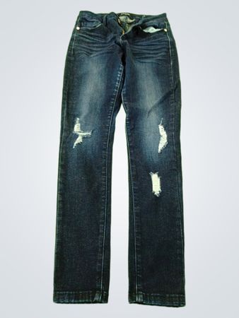 Bebe Distressed Denim Jeans