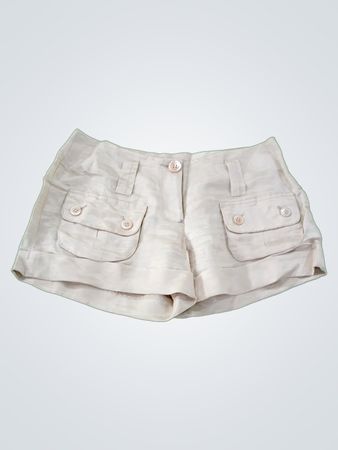 bebe Women's White Shorts